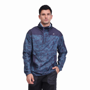 Jaquetas masculinas elegantes à prova d'água com estampa de camuflagem e vento