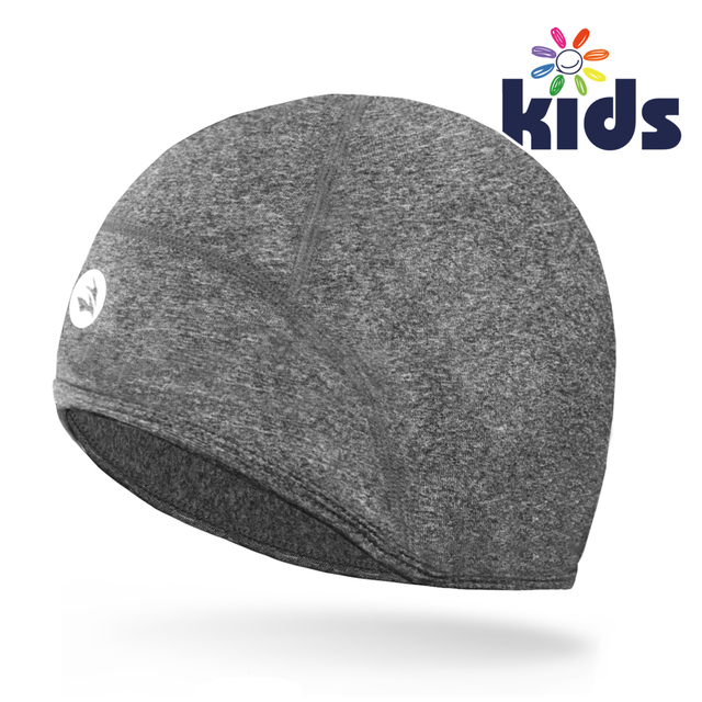 Capacete térmico infantil forro infantil leve para adolescentes bonés de caveira finos capa para orelhas gorro para crianças correndo chapéus para meninos e meninas