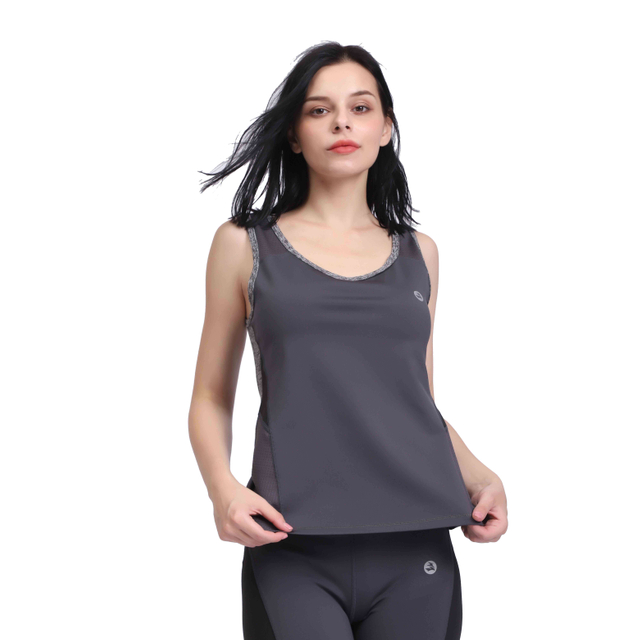 Tanque de ioga de treino Racerback para mulheres